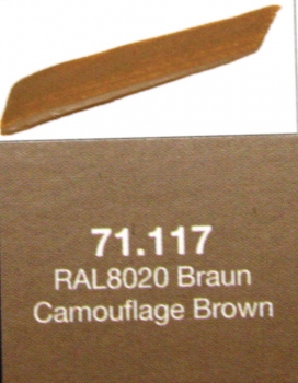 Model Air 71.117 / RAL8020 camoflage brown 17 ml (g.P.1L=164,71€)